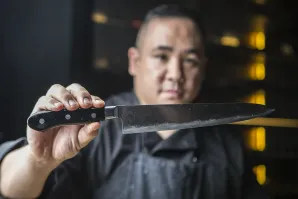 Kabutokaji cuchillo Carlos Tang